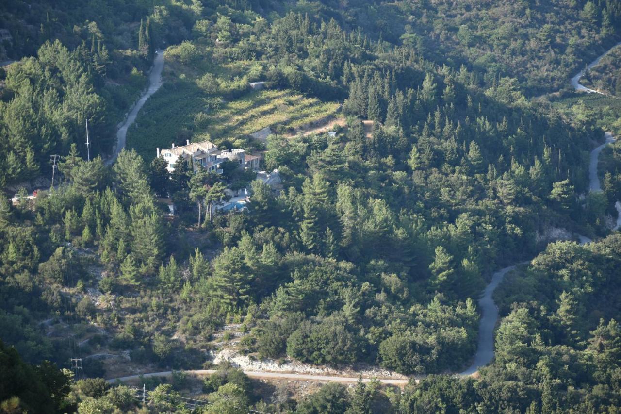 Estate Dafnopanagia Villa Magda Asprogerakata Exteriör bild